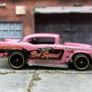 Loose Hot Wheels - 1957 Chevy - Pink Mod Rod