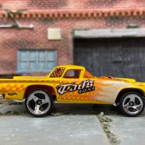 Loose Hot Wheels - 1957 Thunder Bird 57 T-Bird - Dads Taxi Yellow