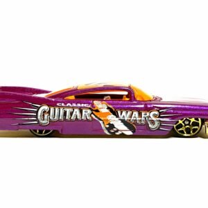 Loose Hot Wheels - 1959 Cadillac - Purple and Orange Guitar Wars