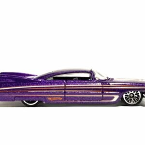 Loose Hot Wheels - 1959 Cadillac - Purple and Silver