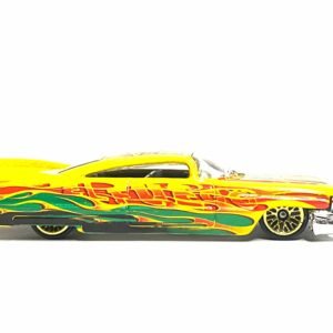 Loose Hot Wheels - 1959 Cadillac - Yellow, Orange and Green