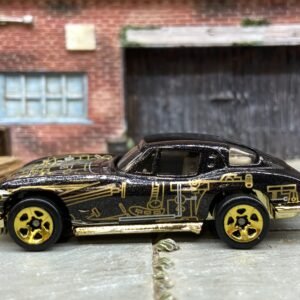 Loose Hot Wheels - 1963 Chevy Corvette Stingray - Black and Gold