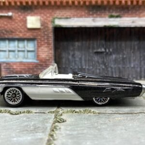 Loose Hot Wheels - 1963 Ford T-Bird Thunderbird - Black and White