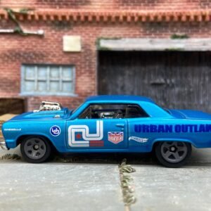 Loose Hot Wheels - 1964 Chevy Chevelle SS - Satin Blue Uban Outlaw Livery