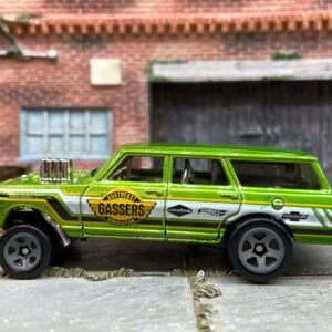 Hot Wheels 1964 Chevy Nova Station Wagon Gasser - Southeast Gassers Satin Green Livery