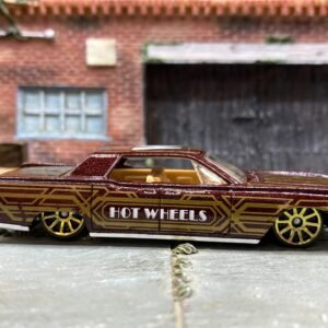 Loose Hot Wheels - 1964 Lincoln Continental - Brown and Gold