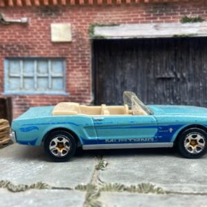 Loose Hot Wheels: 1965 Ford Mustang Convertible - Light Blue