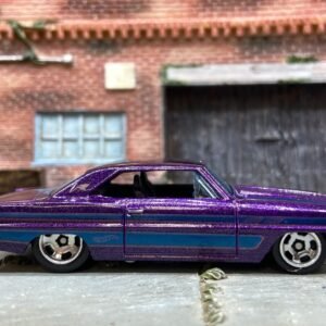 Hot Wheels 1966 Chevy Nova - Purple and Blue