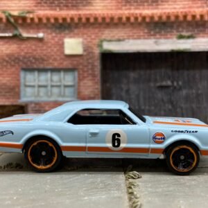 Loose Hot Wheels 1967 Oldsmobile 442 Dressed in GULF Blue Livery