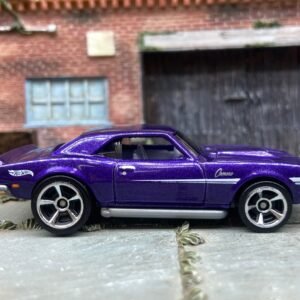 Loose Hot Wheels 1968 Chevy Camaro COPO In Purple and White