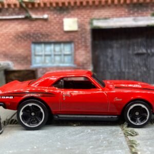 Loose Hot Wheels - 1968 Chevy Camaro COPO - Red and Black
