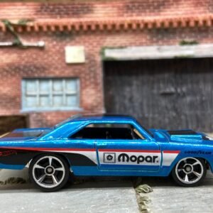 Loose Hot Wheels 1968 Dodge Dart Dressed in MOPAR Blue and Black