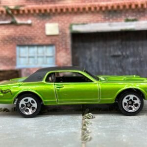Loose Hot Wheels 1968 Mercury Cougar Dressed in Green and Satin Black