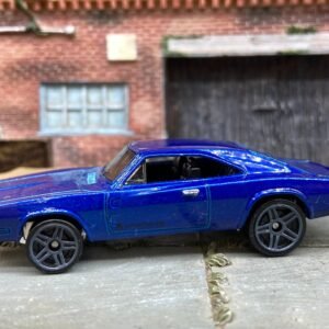 Loose Hot Wheels - 1969 Dodge Charger - Dark Blue
