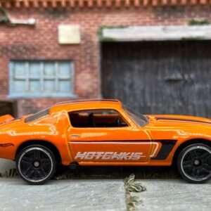 Loose Hot Wheels 1970 Chevy Camaro Dressed in Orange and Black
