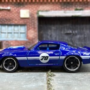 Loose Hot Wheels - 1970 Chevy Camaro RS - Blue and White