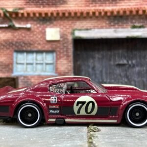 Loose Hot Wheels - 1970 Chevy Chevelle SS Race Car - Dark Red #70 Race Livery