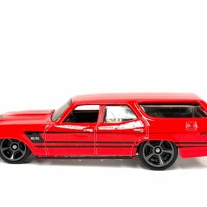 Loose Hot Wheels - 1970 Chevy Chevelle SS Station Wagon - Red and Black
