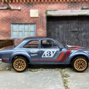 Loose Hot Wheels - 1970 Ford Escort RS 1600 - Blue #3 Race Livery