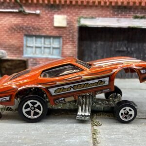 Loose Hot Wheels: 1971 Ford Mustang Funny Car - Brown