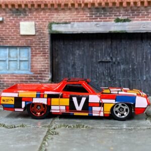 Loose Hot Wheels - 1972 Ford Rancher - Red Art Car