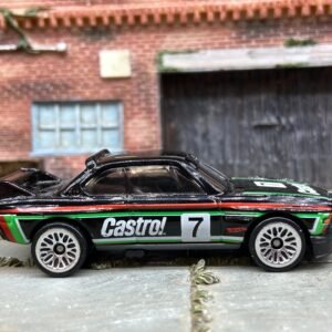 Loose Hot Wheels - 1973 BMW 3.0 CSL - Black Castrol #7 Race Livery
