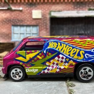 Loose Hot Wheels 1977 Dodge Van In Hot Wheels Pink