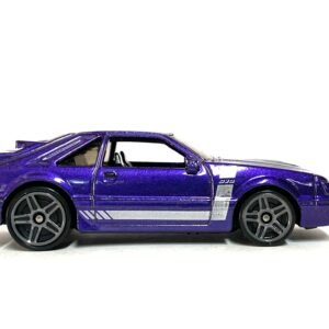 Loose Hot Wheels - 1984 Ford Mustang SVO - Purple and Silver