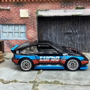 Loose Hot Wheels: 1985 Honda CRX - Black Race Livery
