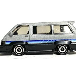 Hot Wheels 1986 Toyota Van - Silver, Black and Blue