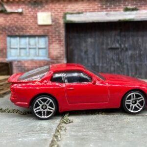 Loose Hot Wheels 1989 Porsche 944 Turbo Dressed in Red