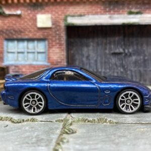 Loose Hot Wheels - 1995 Mazda RX-7 - Blue