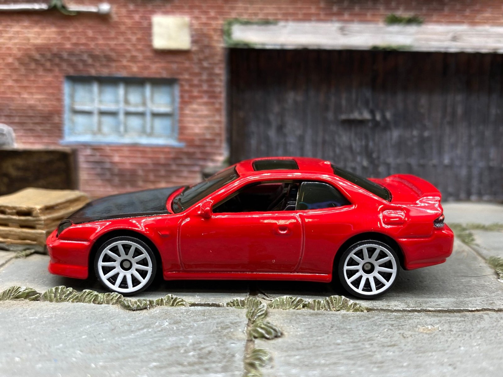 Loose Hot Wheels - 1998 Honda Prelude - Red and Black