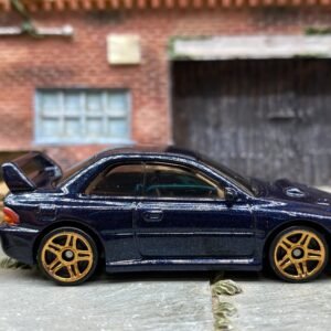 Loose Hot Wheels - 1998 Subaru Impreza 22B STI-Version - Dark Blue