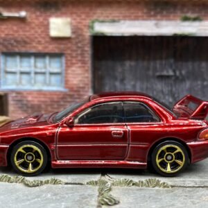 Loose Hot Wheels 1998 Subaru Impreza 22B STI-Version - Dark Red