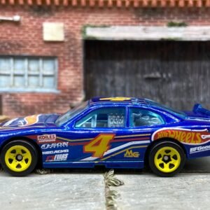 Loose Hot Wheels - 2010 Chevy Impala Stock Car - Hot Wheels Blue #4 Livery