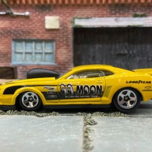 Loose Hot Wheels: 2010 Pro-Stock Chevy Camaro Drag Car - Yellow Mooneyes Livery