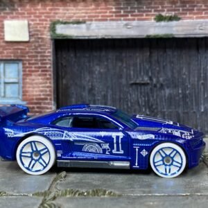 Loose Hot Wheels - 2011 Camaro - Blue and White