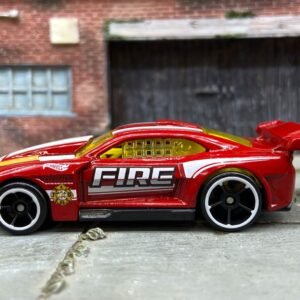 Loose Hot Wheels - 2011 Chevy Camaro - Fire Services Red, White and Yellow