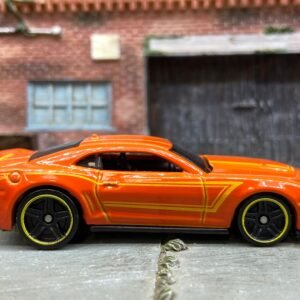 Loose Hot Wheels 2012 Chevy Camaro Dressed in Orange