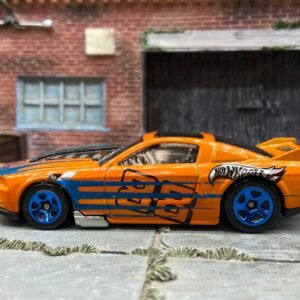 Loose Hot Wheels: 2013 Ford Mustang GT Race Car - Orange