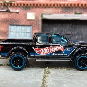 Loose Hot Wheels - 2015 Ford F150 4X4 Truck - Black Hot Wheels Super Lift Livery