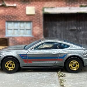 Loose Hot Wheels - 2015 Ford Mustang GT - Silver, Blue and Red