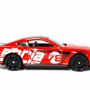 Loose Hot Wheels - 2018 Ford Mustang GT - Red and Black Borla Livery