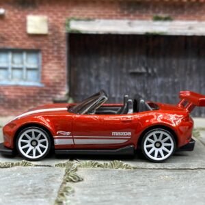 Loose Hot Wheels - 2015 Mazda MX-5 Miata - Red and White