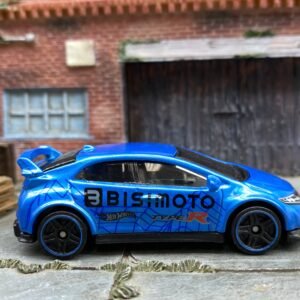 Loose Hot Wheels - 2016 Honda Civic Type R - Blue Bisimoto