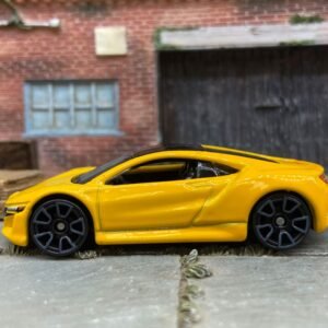 Loose Hot Wheels 2017 Acura NSX - Yellow