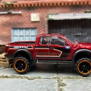 Loose Hot Wheels - 2017 Ford F150 Raptor 4X4 Truck - Dark Red