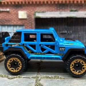 Loose Hot Wheels - 2017 Jeep Wrangler - Light Blue