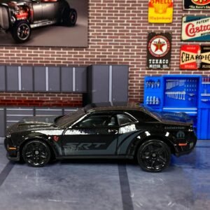 Loose Hot Wheels - 2018 Dodge Challenger SRT Demon - Black and Red SRT Livery